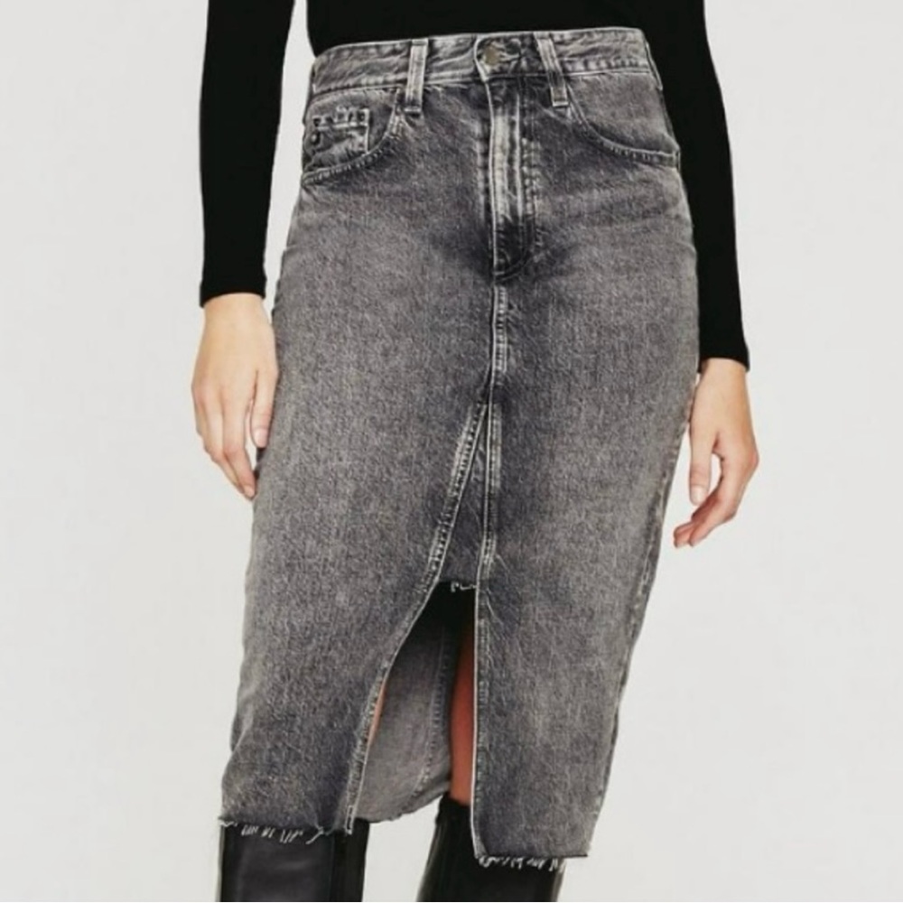 AG Vintage Denim Skirt